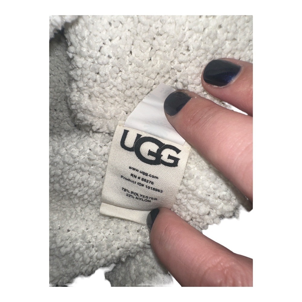 UGG Sage Turtleneck Cream Sweater, Small - Picture 6 of 8